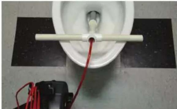 RIDGID SeeSnake nanoReel - Utilizando tubos de guía - 2