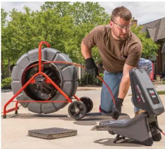 RIDGID SeeSnake Standard - Positionnement - 1