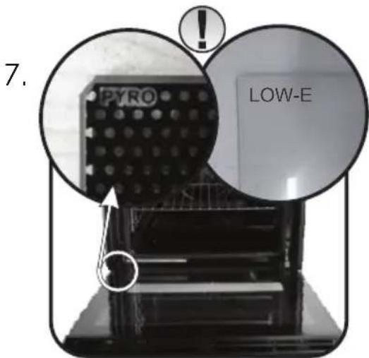 CANDY FCXNE828X WIFI - RIMOZIONEE PULIZIA DELLA PORTA IN VETRO - 6