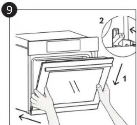 CANDY FIDCP N625 L - EXTRACCION Y LIMpieZA DE LOS SOPORTES LATERALES - 9
