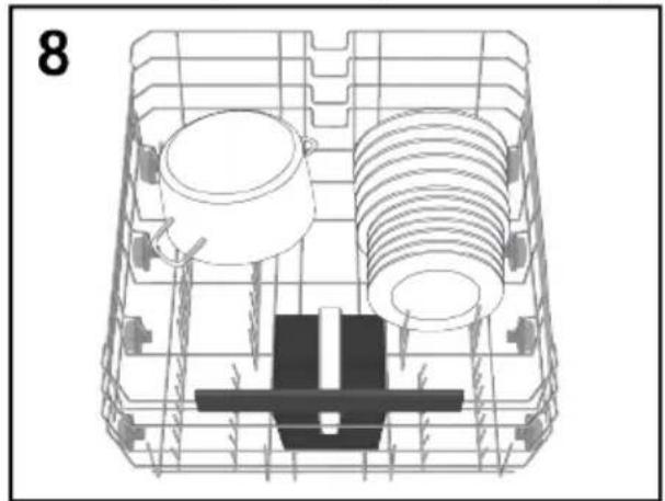 CANDY CI 3E7L0W - Foldable racks (only on some models) - 4