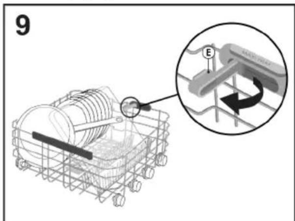 CANDY CI 3E7L0W - Maxi tray (uniquement sur certains modèles) - 1