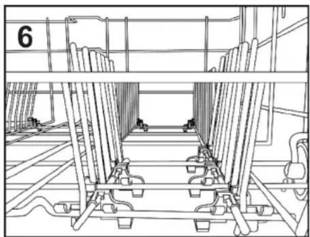 CANDY CI 3E7L0W - Foldable racks (only on some models) - 2