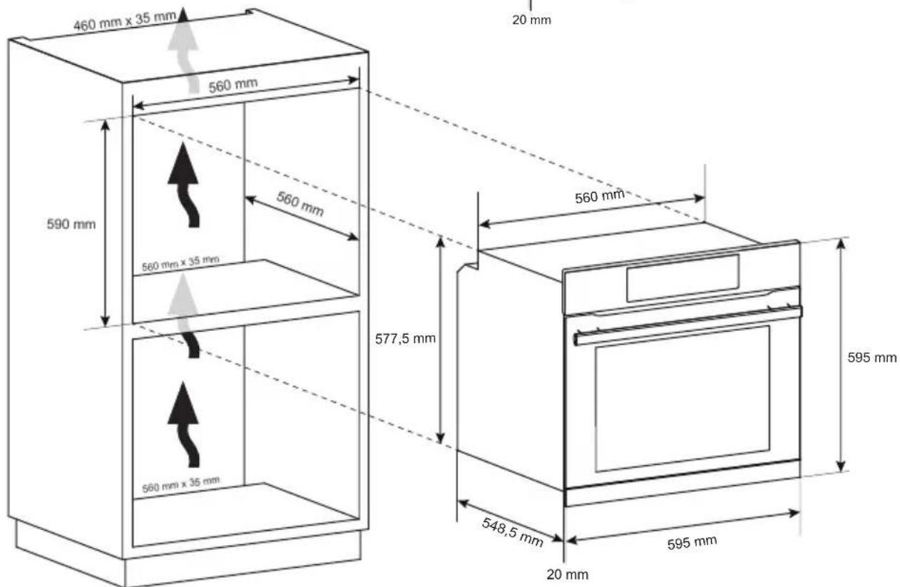 CANDY FIDC X265 - Instalacao - 2
