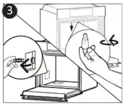 CANDY FIDC X265 - Auswechseln der Gluhbirne (je nach Modell) - 3
