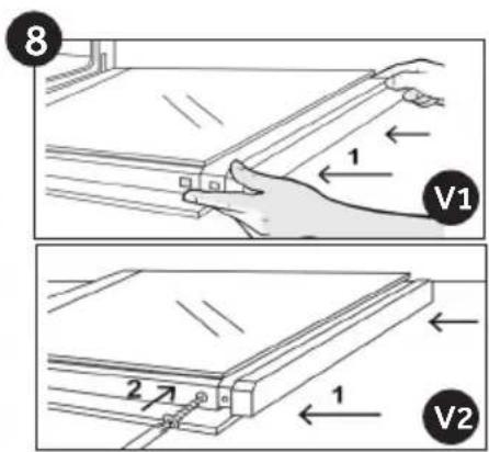CANDY FIDC X265 - VERWIJDERING EN REINIGING VAN ROOSTERS - 8