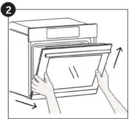 CANDY FIDC X265 - Démontage et nettoyage des supports lateraux - 2