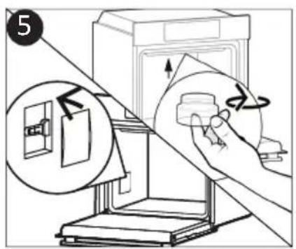 CANDY FIDC X265 - Byte av glödlampa (Beroende på ugnsmodell.) - 5