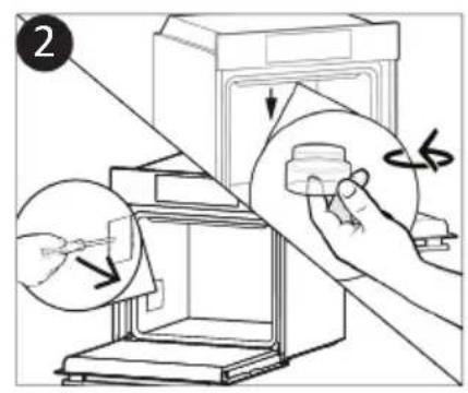 CANDY FIDC X265 - Lampun vaihto (Unimallista riippuen.) - 2