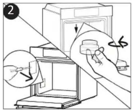 CANDY FIDC X265 - Schimbarea Becului (in functie de modelul cuptorului.) - 2