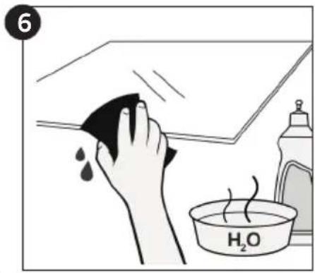 CANDY FIDC X265 - Demontaż i czyszczenie szklanych drzwi (Zaleź y od modelu piekarnika.) - 6