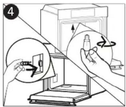 CANDY FIDC X265 - Výměna Žárovky (Závisí na modelu trouby.) - 4