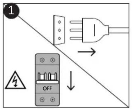 CANDY FIDC X265 - Changing the Bulb (A seconda del modello del forno.) - 1