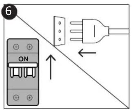 CANDY FIDC X265 - Changer l'ampoule (en fonction du modèle de four.) - 6