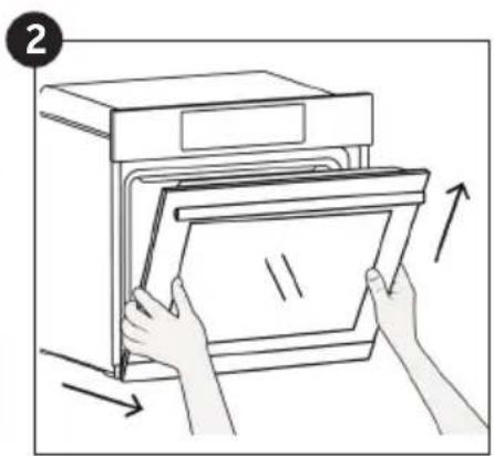 CANDY FIDC X265 - Demontáž A Čistenie Sklenenych Dverí (Záleží od modelu rúry.) - 2
