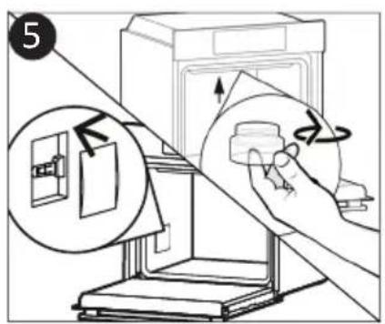 CANDY FIDC X265 - Schimbarea Becului (in functie de modelul cuptorului.) - 5