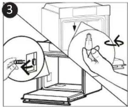 CANDY FIDC X265 - De lampervangen (afhankelijk van het model) - 3
