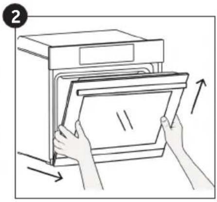 CANDY FIDC X265 - Stikla durvju nonemšana un tirišana (atkarigs no modela) - 2