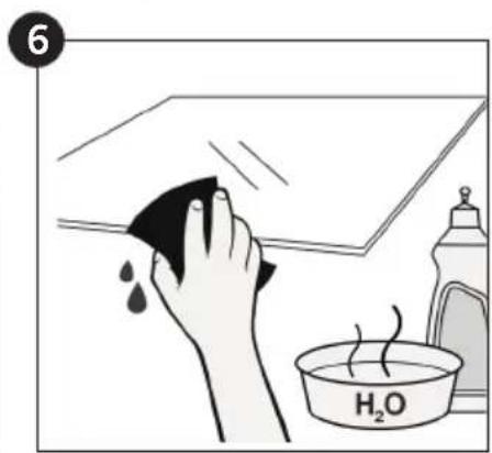 CANDY FIDC X265 - Aφαρεστε καικαθαρίσε τη γυαλινη πόρτα (εξαρτάται από το μοντέλο) - 6