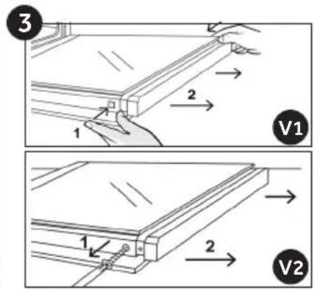 CANDY FIDC X265 - INSTRUÇIUNI PENTRU INALÁTAREA Şİ CURAZAREA RACCURILOR LATRICE - 3
