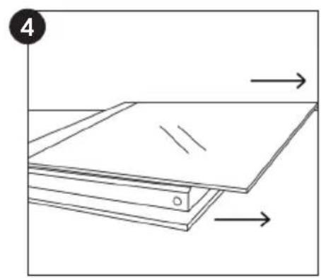 CANDY FIDC X265 - Demontaż i czyszczenie szklanych drzwi (Zaleź y od modelu piekarnika.) - 4