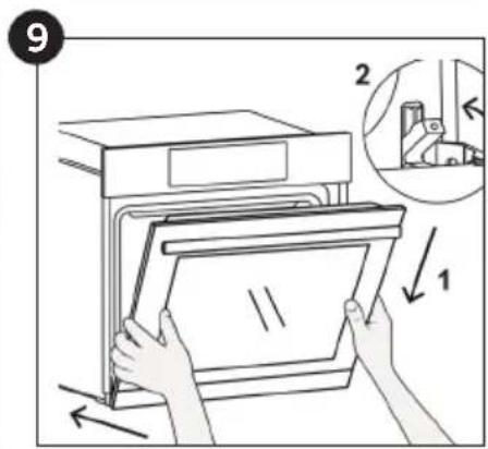 CANDY FIDC X265 - Stikla durvju nonemšana un tirišana (atkarigs no modela) - 9