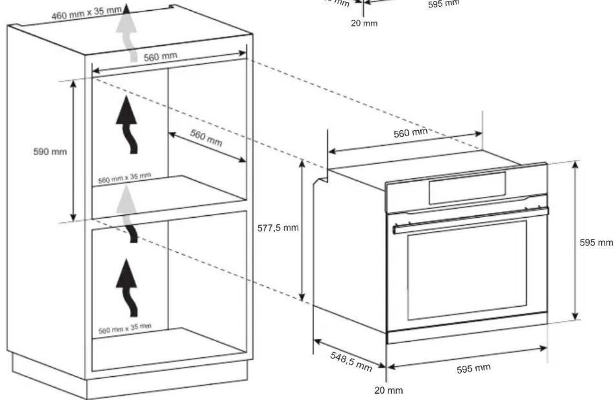 CANDY FIDC X265 - Instalacja - 2