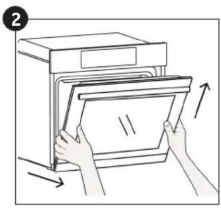 CANDY FIDC X265 - Odstranitev In Cišćenje Steklenih Vrat (Odvisno od modela pečice.) - 2