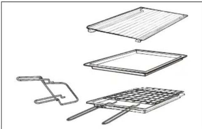CANDY FIDC X265 - Sada grilovacich panvic (len ak sa tam nachadza) - 1