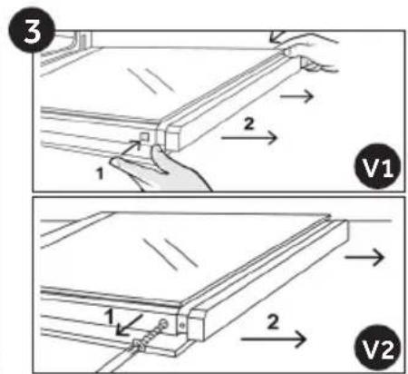 CANDY FIDC X265 - Klaasukse eemaldamine jabuhastamine (soltub mudelist) - 3