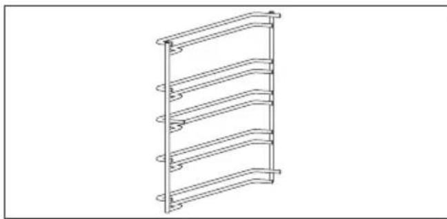 CANDY FIDC X265 - Grades de arame laterais (apenas se presentes) - 1