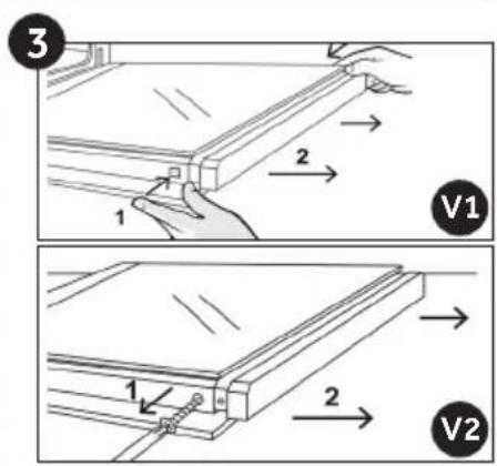 CANDY FIDC X265 - Demontáž A Čištení Skleněnych Dveří (Závisína modelu trouby.) - 3