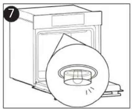 CANDY FIDC X265 - Lampun vaihto (Unimallista riippuen.) - 7