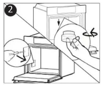 CANDY FIDC X265 - Auswechseln der Gluhbirne (je nach Modell) - 2