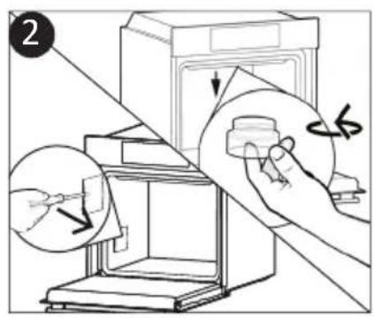 CANDY FIDC X265 - Byte av glödlampa (Beroende på ugnsmodell.) - 2