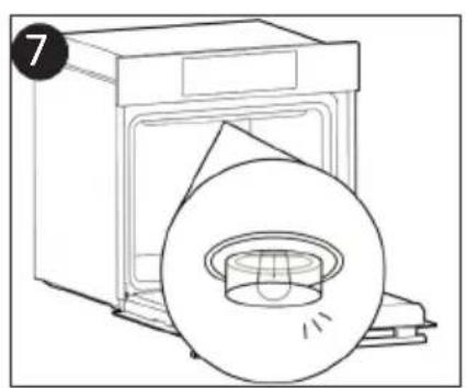 CANDY FIDC X265 - Lemputes keitimas (priklauso nuo modelio) - 7