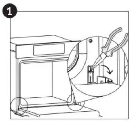 CANDY FIDC X265 - Demontáž A Čištení Skleněnych Dveří (Závisína modelu trouby.) - 1
