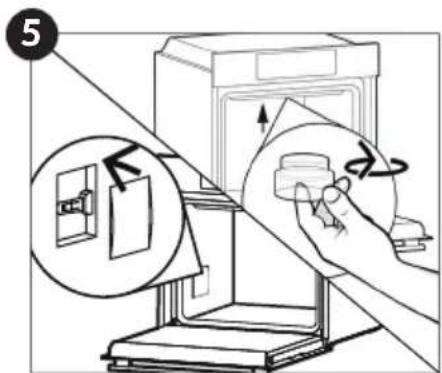 CANDY FCM856B - Changing the Bulb (depends on model) - 5