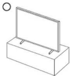 SAMSUNG QE65LS03BAUXXC - Precautions when installing the TV with a stand - 1