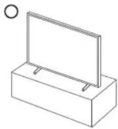 SAMSUNG QE65LS03BAUXXC - Précautions à prendre lors de l'installation du téléviseur sur un support - 1