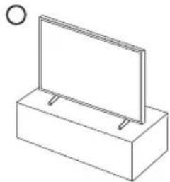 SAMSUNG QE65LS03BAUXXC - Precauciones al instalar el televisor con un soporte - 1