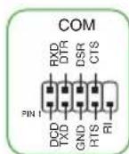 ASUS Prime B660MA WIFI D4 - Connecteur pour port série (COM) - 1