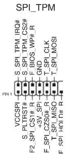 SPI_TPM PIN 1 VCCSPI S_PLTRST# F2_SPI_CS1# R +3V_SPI F_SPI_CZSO# R T_SPI_MISO F_SPI_H01 D# R S_SPI_TPM_IRQ# S_SPI_TPM_CS2# F_BIOS_WP# R GND T_SPI_CLK T_SPI_MOSI