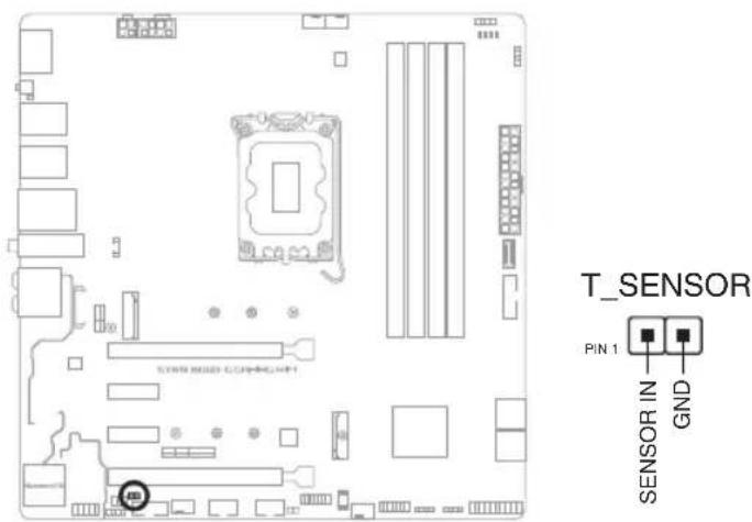ASUS ROG STRIX B660G Gaming WIFI - 温度センサーヘッダー - 1