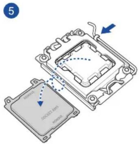 ASUS ROG STRIX X670EF Gaming WIFI - CPUを取り付ける - 8