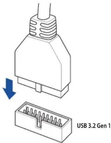 ASUS ROG STRIX X670EF Gaming WIFI - フロトI/Oを取り付ける - 4