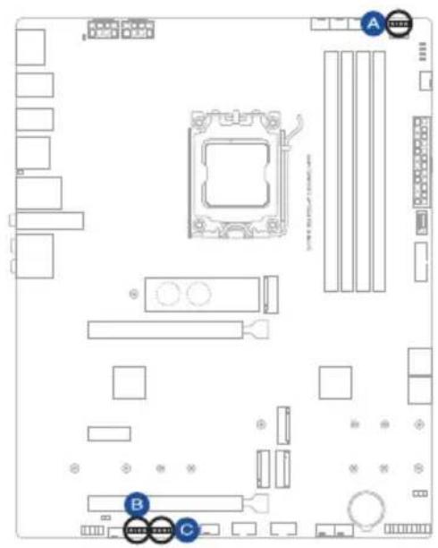 ASUS ROG STRIX X670EF Gaming WIFI - 第2世代アドレサルハダ一 - 1