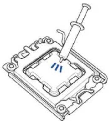 ASUS ROG STRIX X670EF Gaming WIFI - CPUケーラーを取り付ける - 3