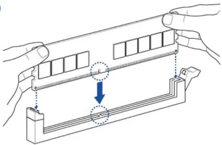 ASUS ROG STRIX X670EF Gaming WIFI - マモリ一を取り付ける - 2