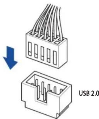 ASUS ROG STRIX X670EF Gaming WIFI - フロトI/Oを取り付ける - 5